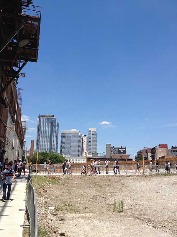 Kara Walker drew crowds at the domino plant