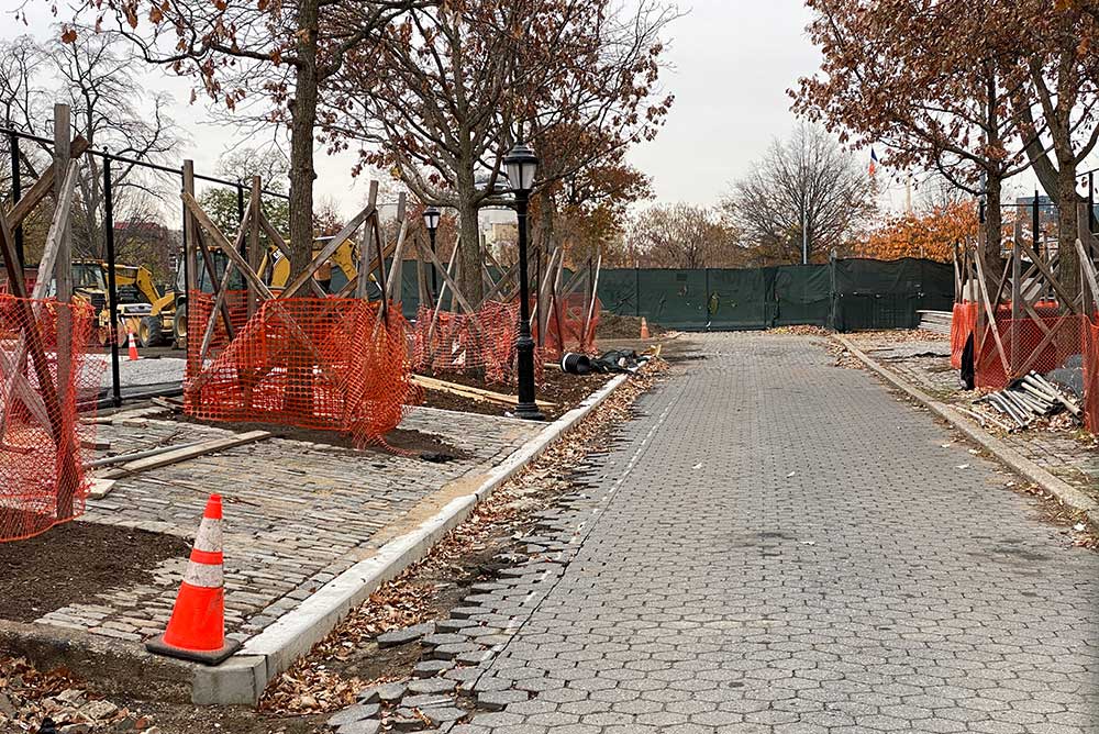 Maria Hernandez park is being renovated to have astro turf