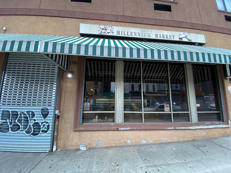 Khim's Millennium Market closes on Bushwick Ave