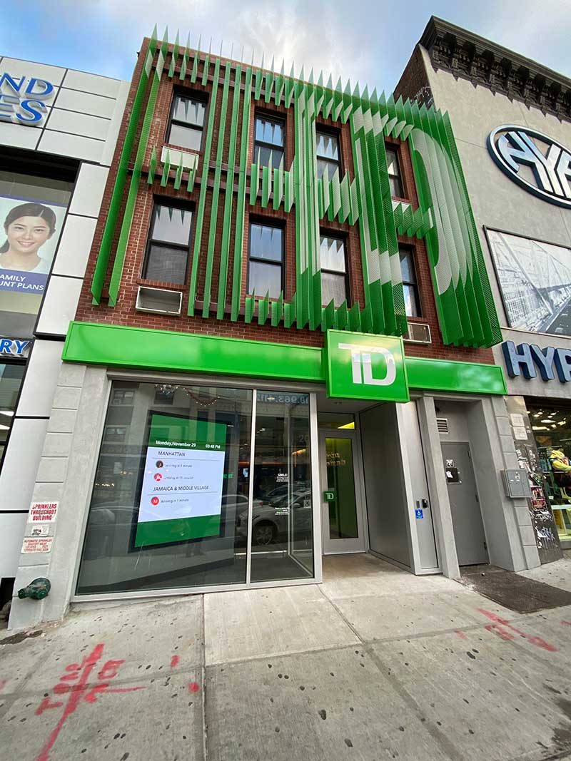 TD Bank on Graham Ave