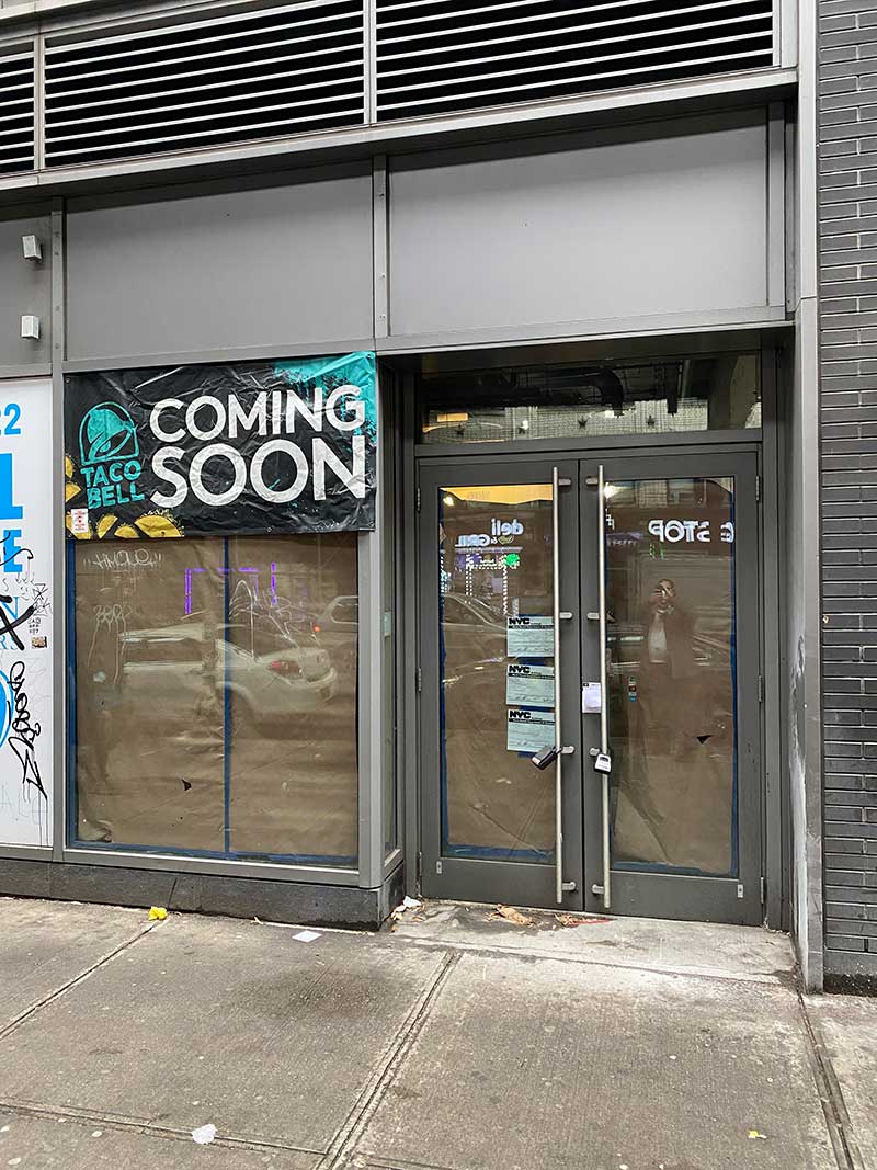 Taco Bell coming to Broadway