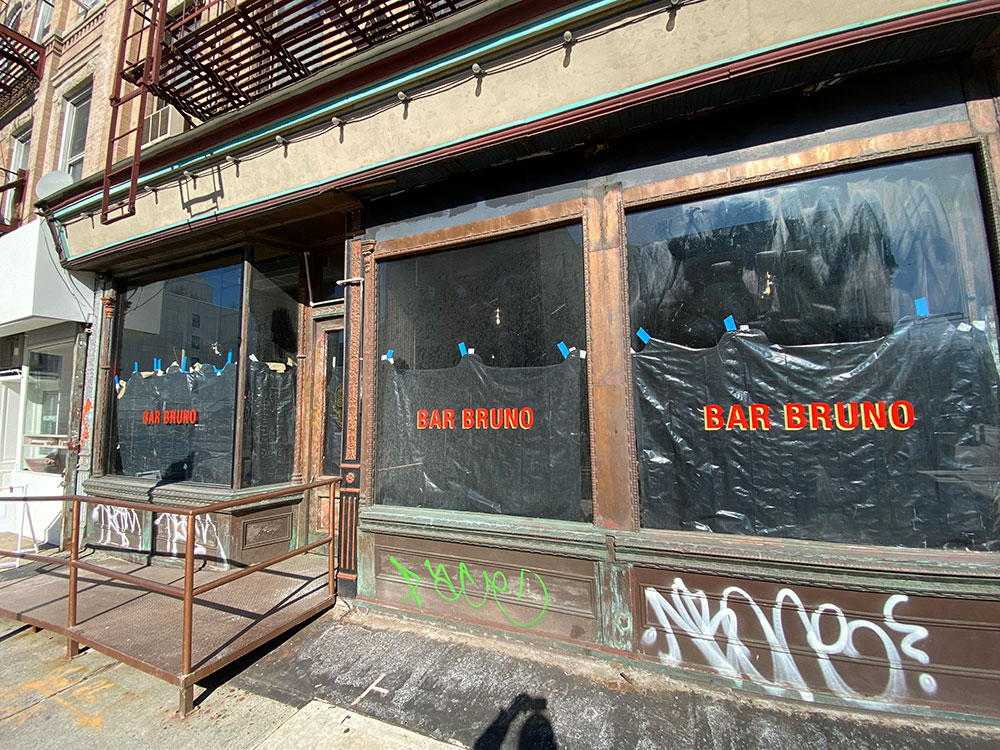 Bar Bruno is replacing Enid's on Manhattan Avenue in Greenpoint
