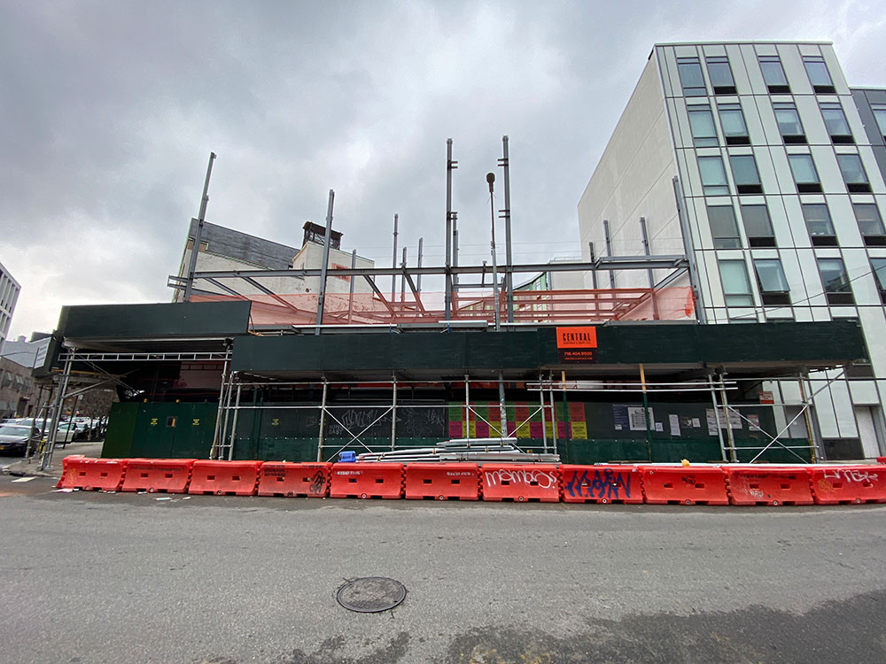 5 Withers street is finally popping up with steel works