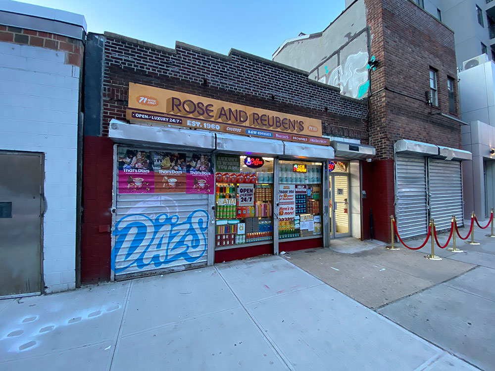 haagen-dazs ice cream has a fake bodega set up at 71 moore street in east williamsburg for 4-20