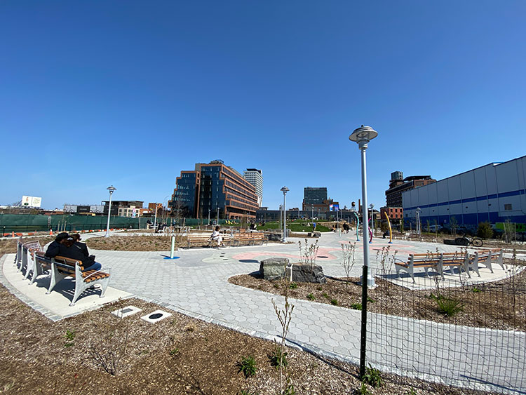 Bushwick Inlet park has opened