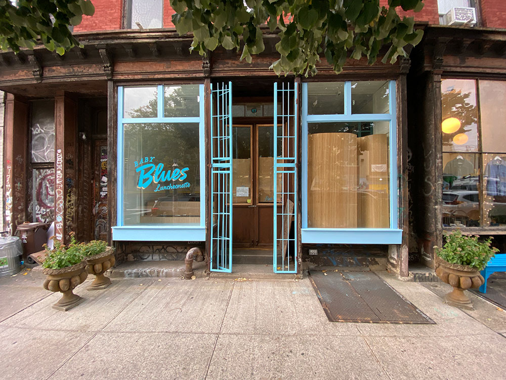 Baby Blues Luncheonette opening on Montrose Ave