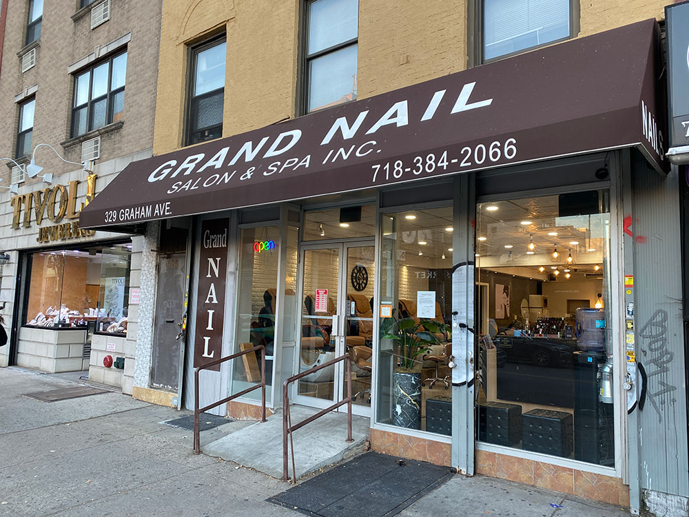 Grand Salon on Graham Ave is relocating