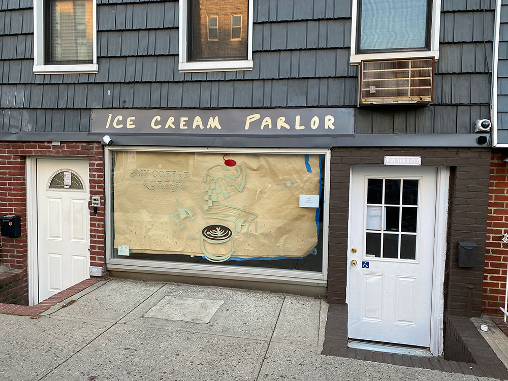 ice cream parlor and coffee shop coming to graham ave in the former charter coffee shop space