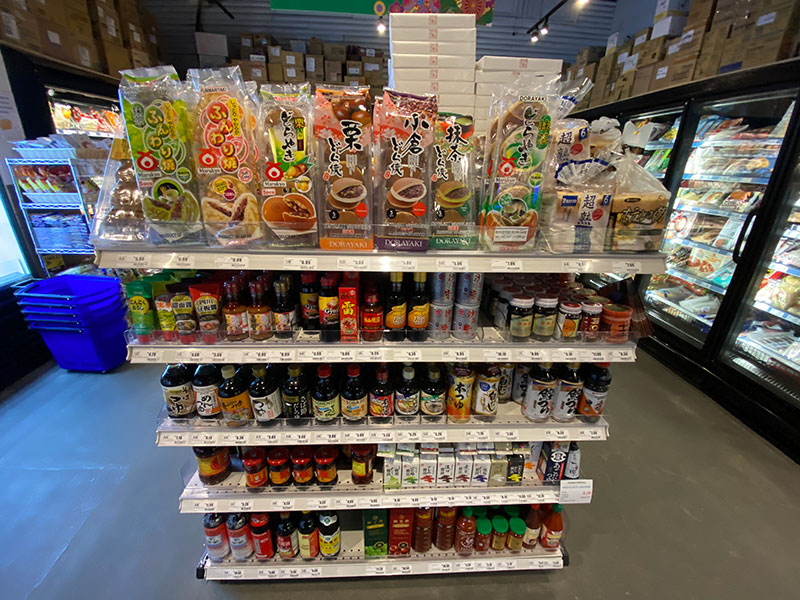 Ten Ichi Mart grocery and Japanese grocery and deli in Williamsburg on Berry Street in Brooklyn