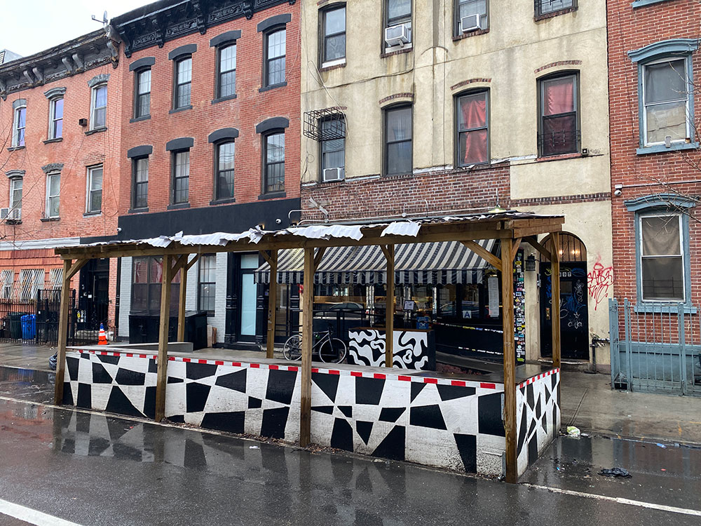 Champs diner on meserole street in East Williamsburg