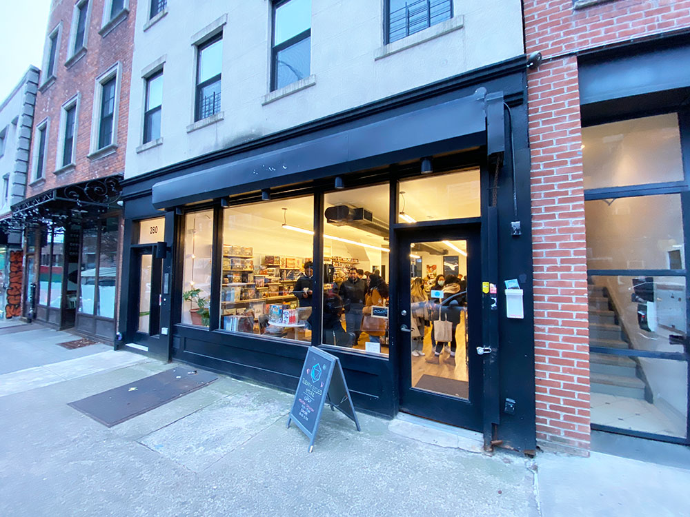 Twenty side store has a new location for the game store one block west on Grand STreet