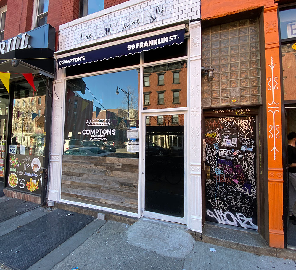 Comptons sandwich shop is coming to Greenpoint