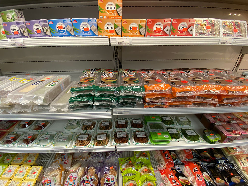 Tokyo mart is stocked with a variety of Asian food products
