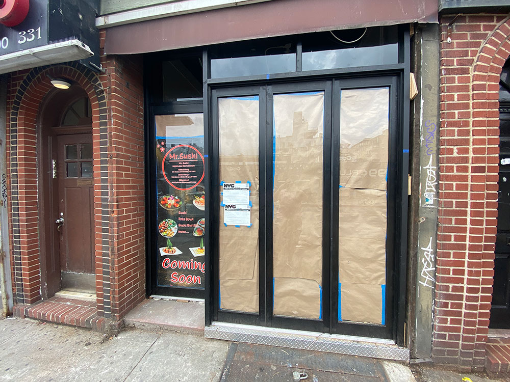 Mr. Sushi is set to open on Graham Avenue in East Williamsburg