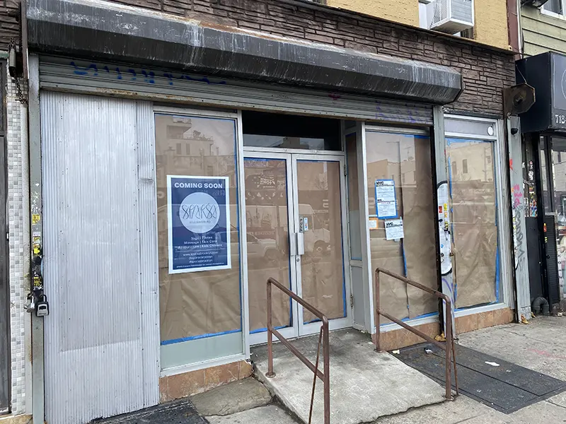 sparsa yoga studio coming soon to Graham Ave